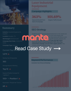 Manta Case Study Laser